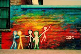 巴西街头巷尾的涂鸦者